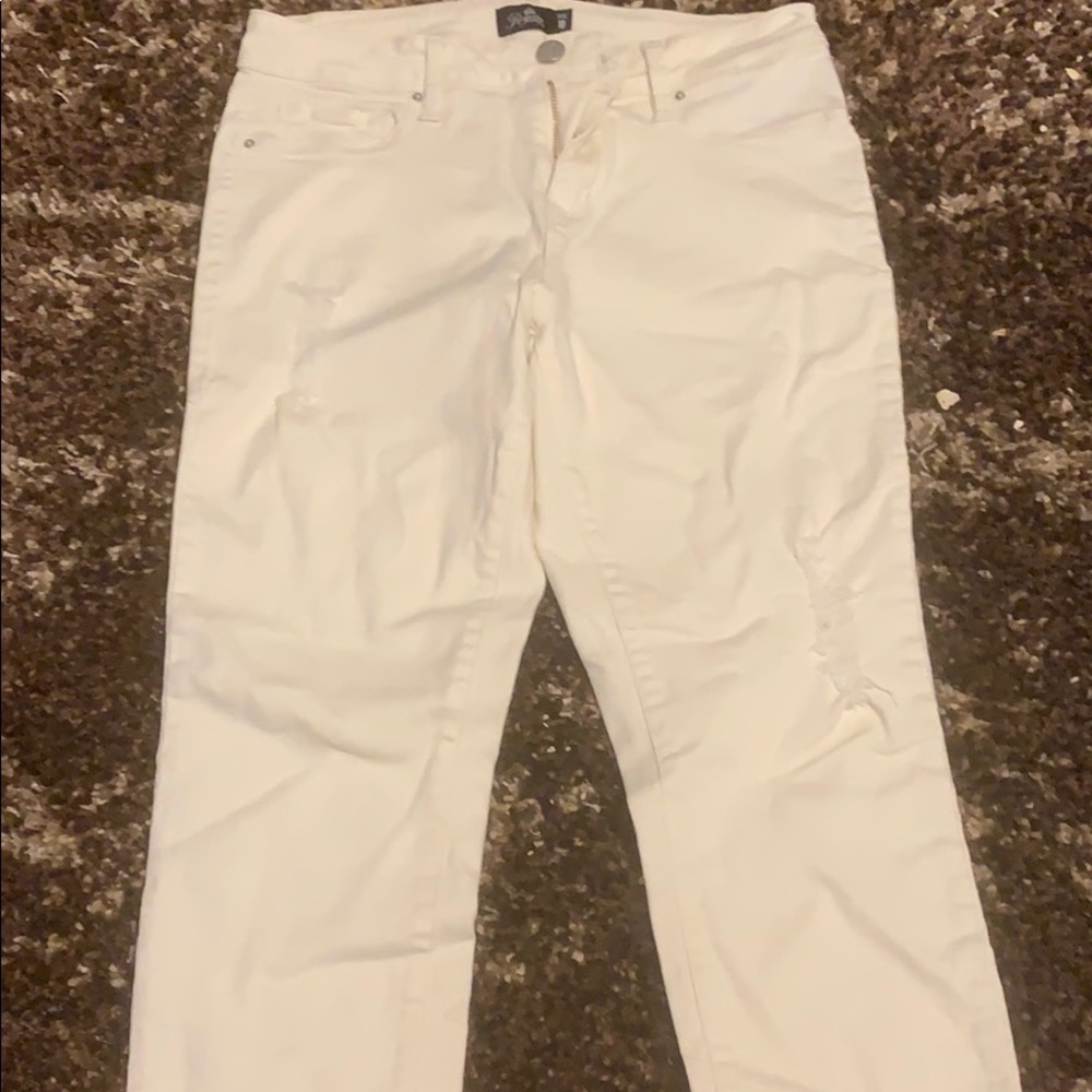 Offwhite colored jeans